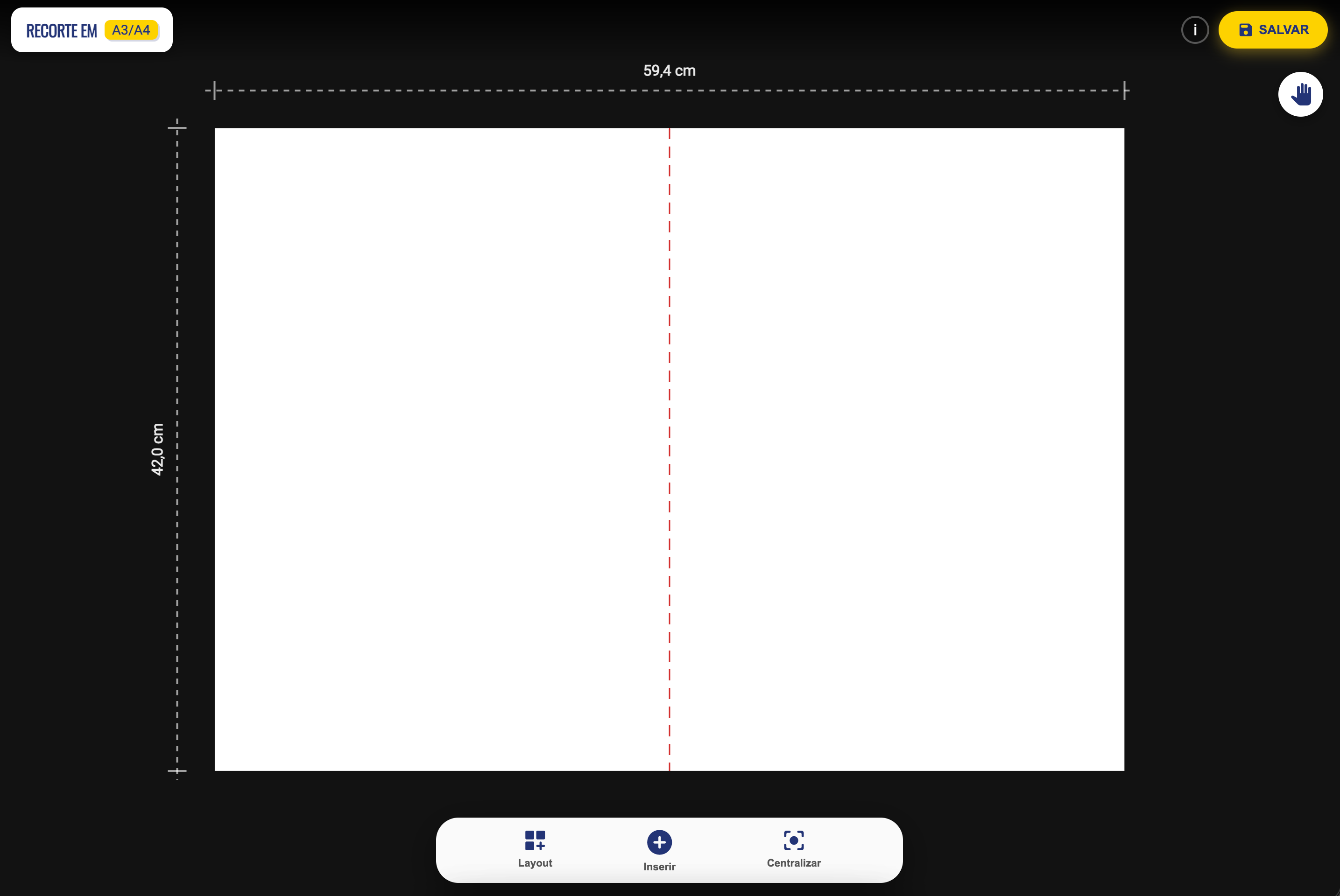 Single Page Application responsiva para fatiamento inteligente de imagens e PDFs para impressão.